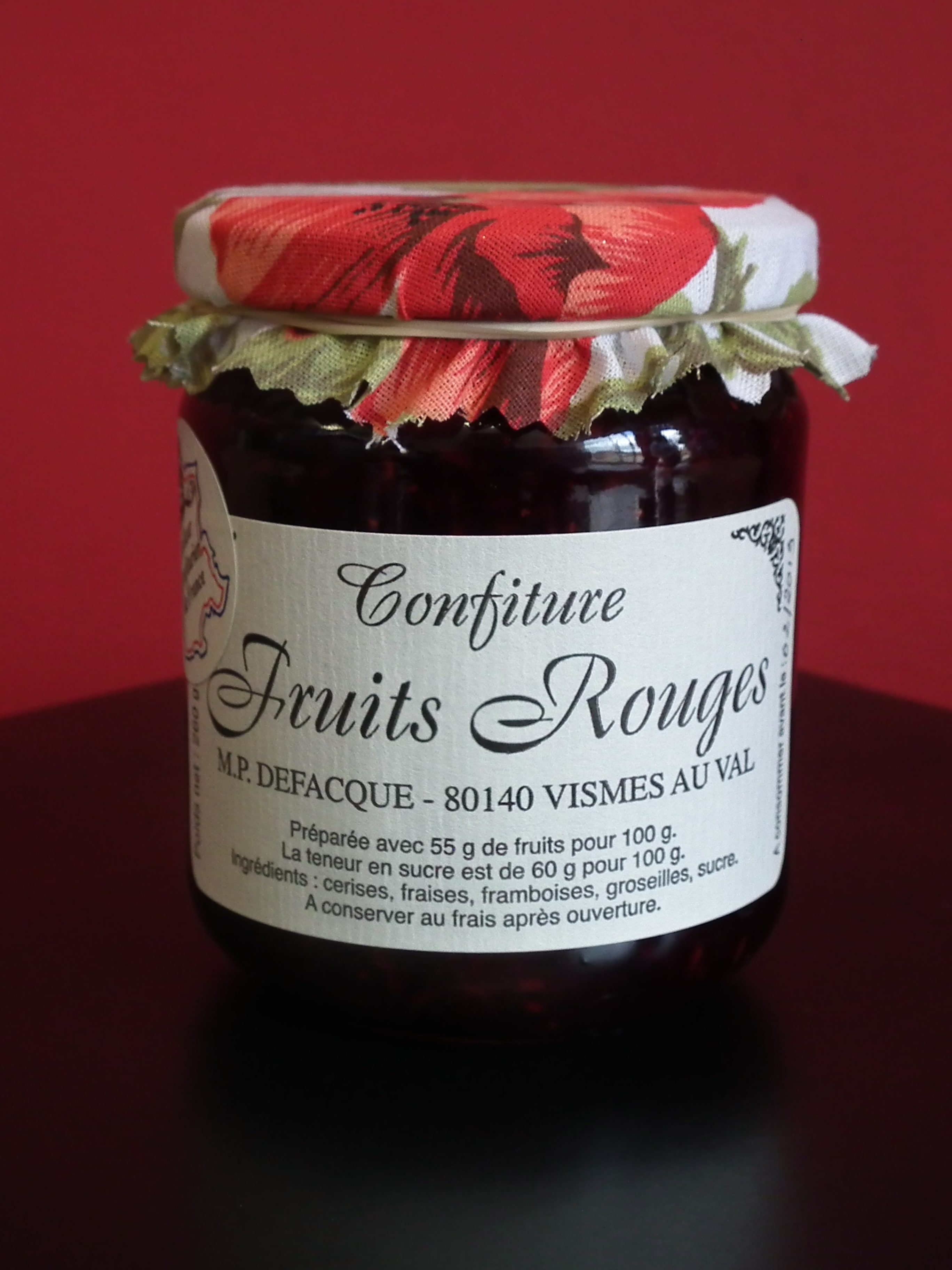 Confiture Aux Fruits Rouges Confitures Artisanales